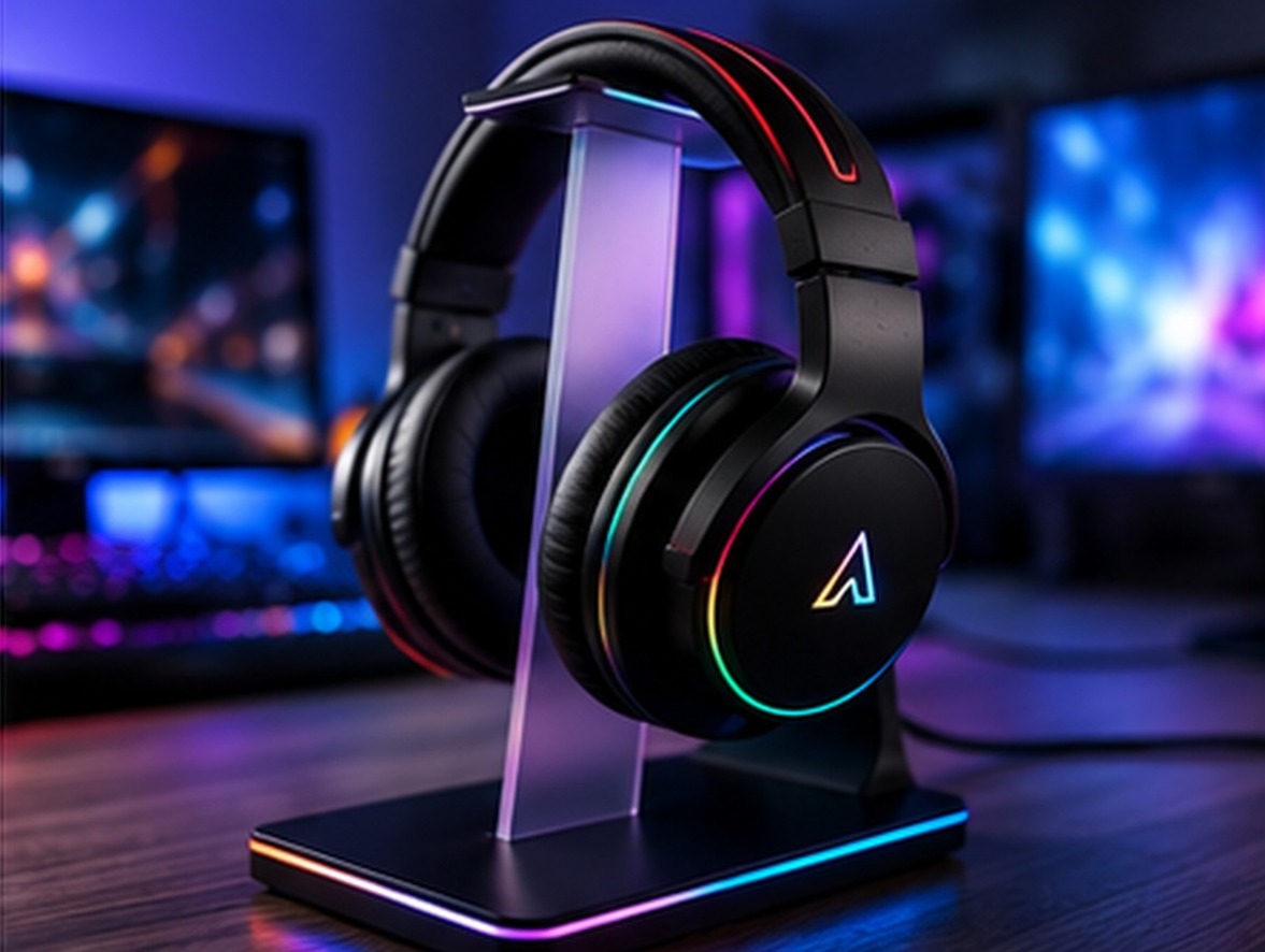 Soporte de auriculares gamer
